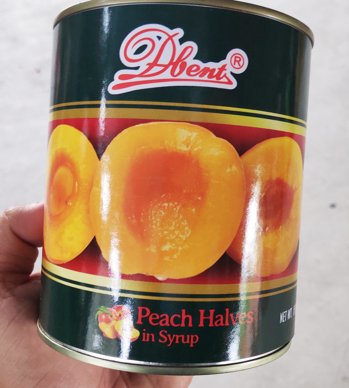 Đào Lon Peach Halves In Syrup 850Gr