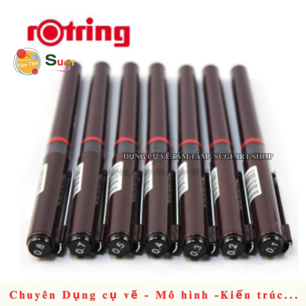 Bút kim bom mực, Bút kỹ thuật Rotring Isograph