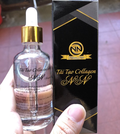 Thay da sinh học-nước lột NN colagen 2020