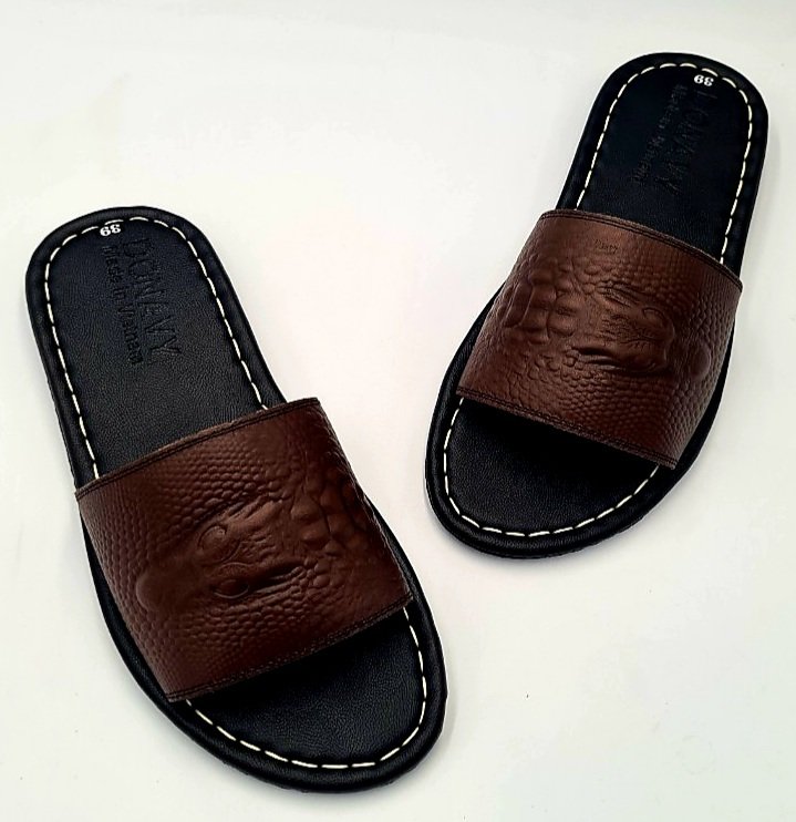 DÉP NAM CAO CẤP DA BÒ 100%  - SHOP KINSON