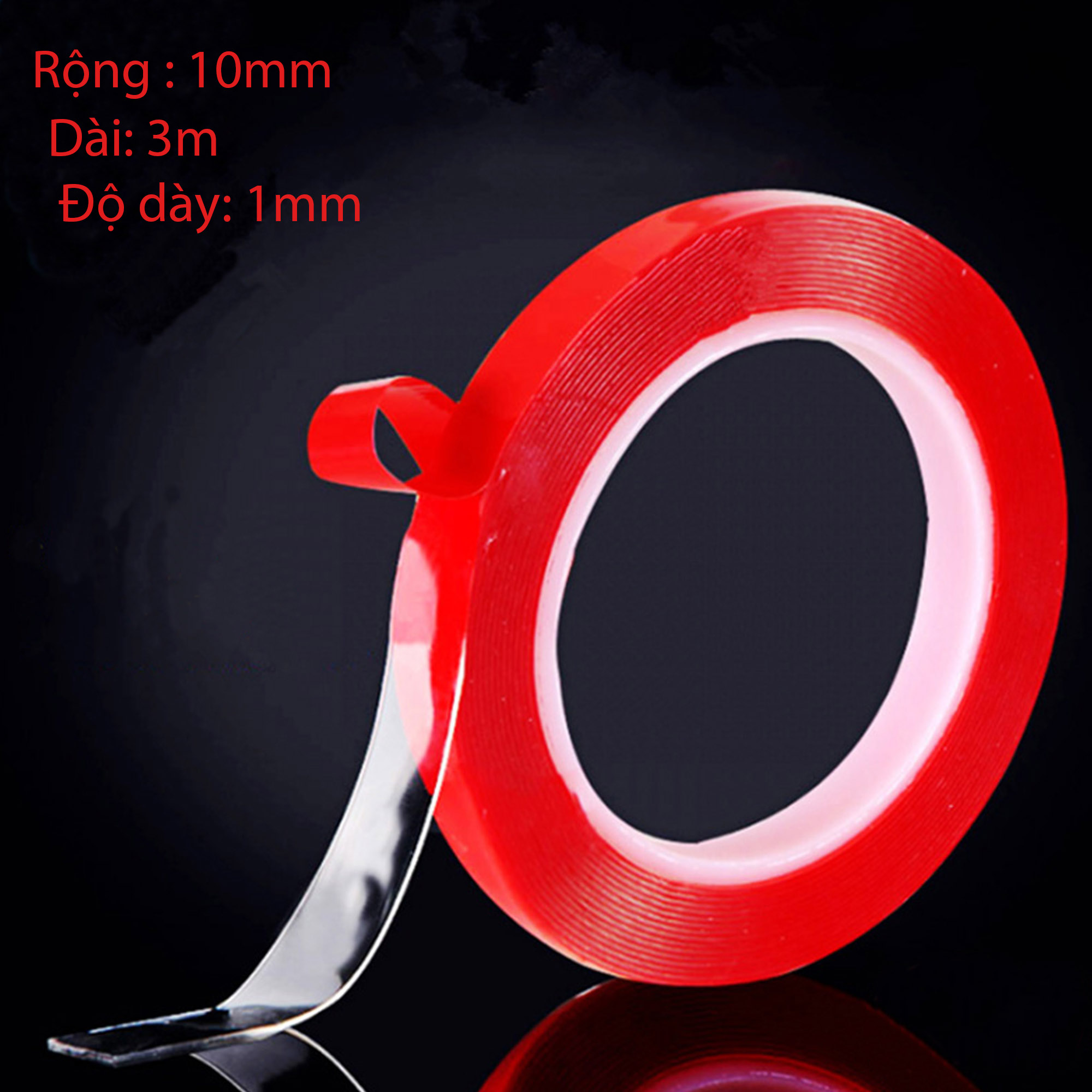 Băng keo 2 mặt cố định Led