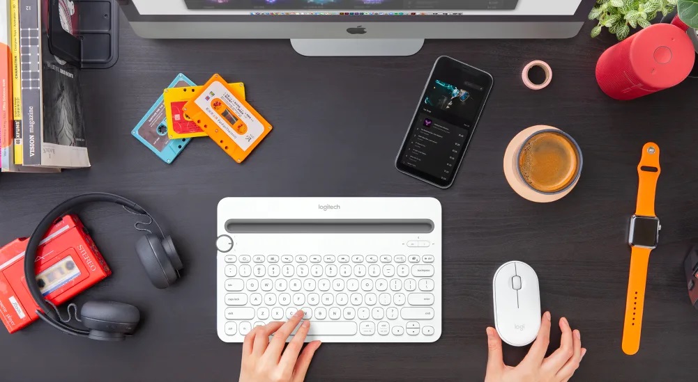 BÀN PHÍM BLUETOOTH ĐA THIẾT BỊ K480 (K480 BLUETOOTH MULTI-DEVICE KEYBOARD)