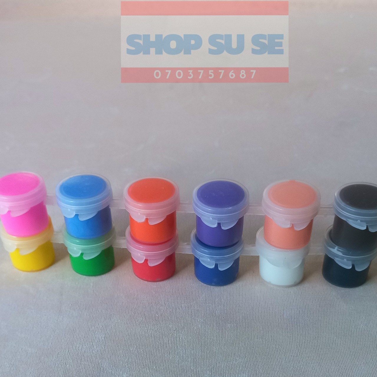 Màu nước tô tượng hũ 2ml và hũ 5 ml.