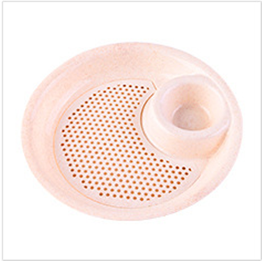 [HCM]Dĩa Nhựa Lúa Mạch Có Chén Chấm Tiện Lợi - ĐK 25cm