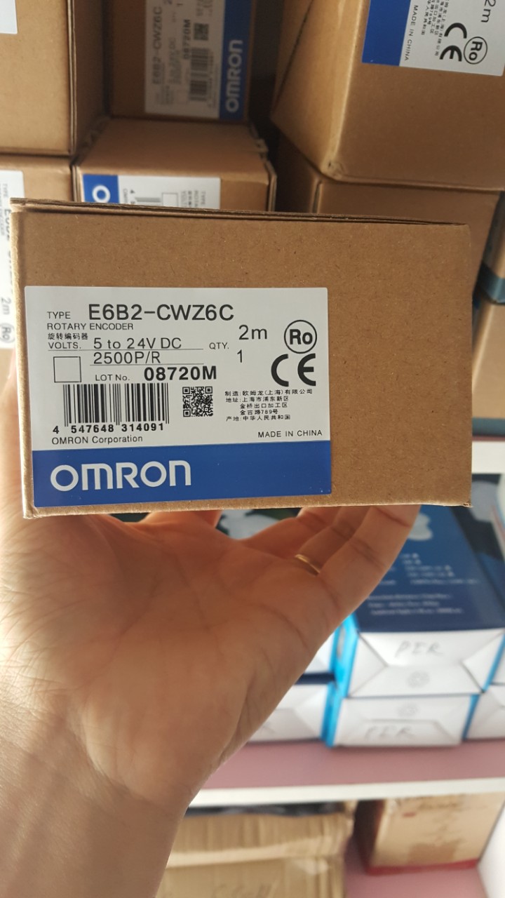 Bộ cảm biến encoder Rotary Omron 1200, 2048 và 2500 xung