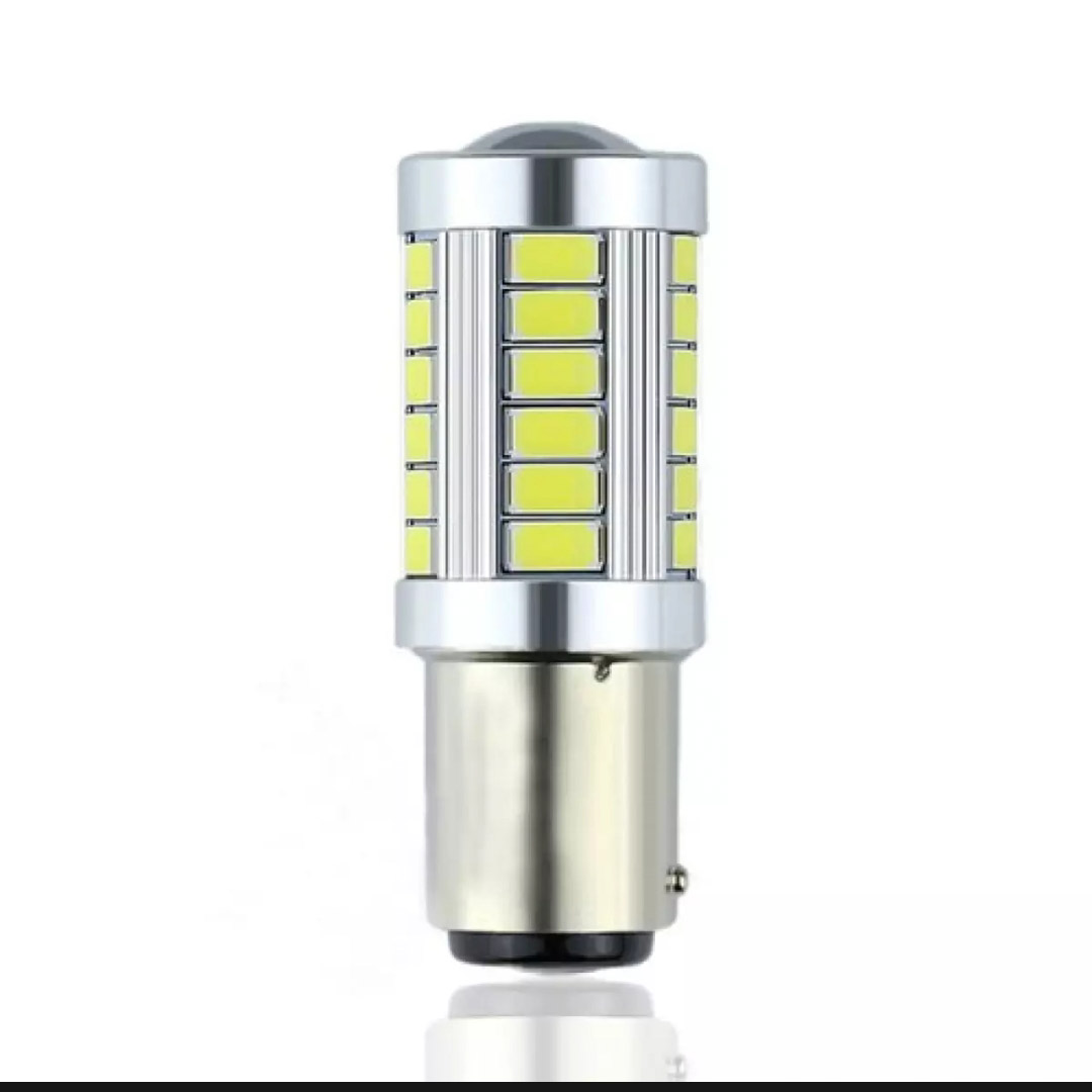 [giá 1 cái] Bóng led hậu bóp phanh nháy 6 mặt 33 tim