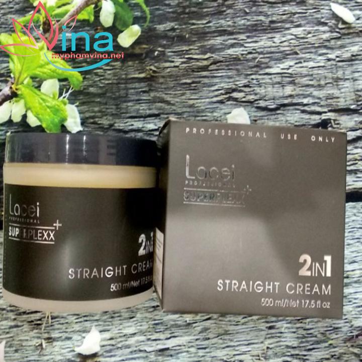 [HCM]Duỗi Lacei Phủ Mịn 2 In 1 Superplex Straight Cream 500Ml