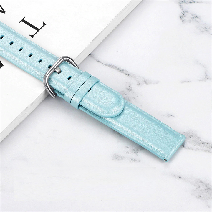 Dây da đồng hồ Galaxy Watch Active 2 chốt thông minh size 20mm