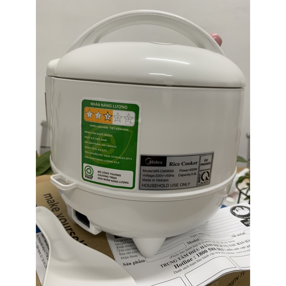 Nồi cơm điện Midea 0.6L (Sẵn hàng giá rẻ)