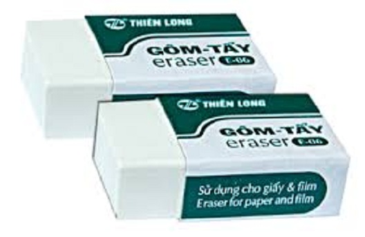 Gôm tẩy Thiên Long E-06