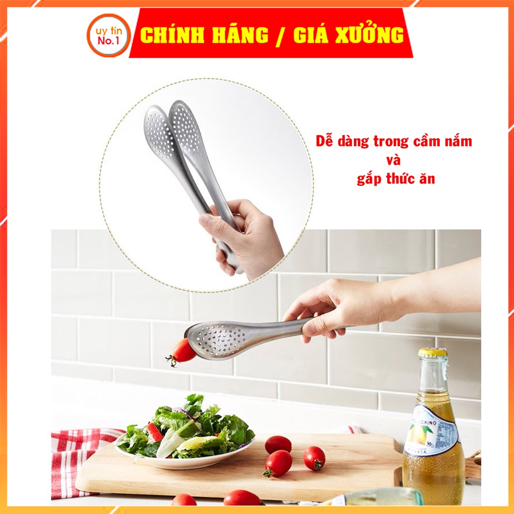 Kẹp gắp thức ăn Lock&Lock bằng Inox CKT302