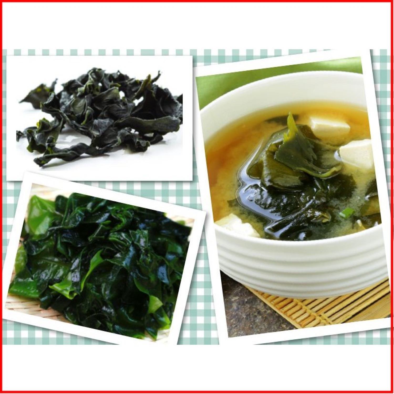 Rong biển sấy Wakame Hàn Quốc Gói 20g