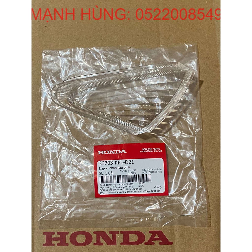 Nắp đèn xi nhan sau bên phải Wave