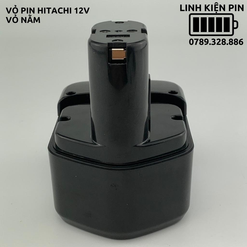 Vỏ Pin Hitachi 12V Vỏ Nằm Có Tem