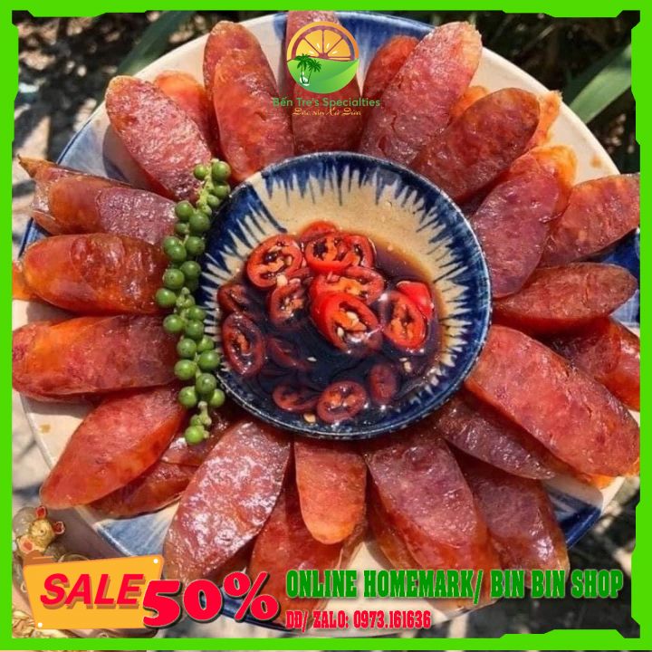 [500G] Lạp xưởng tôm Sóc Trăng