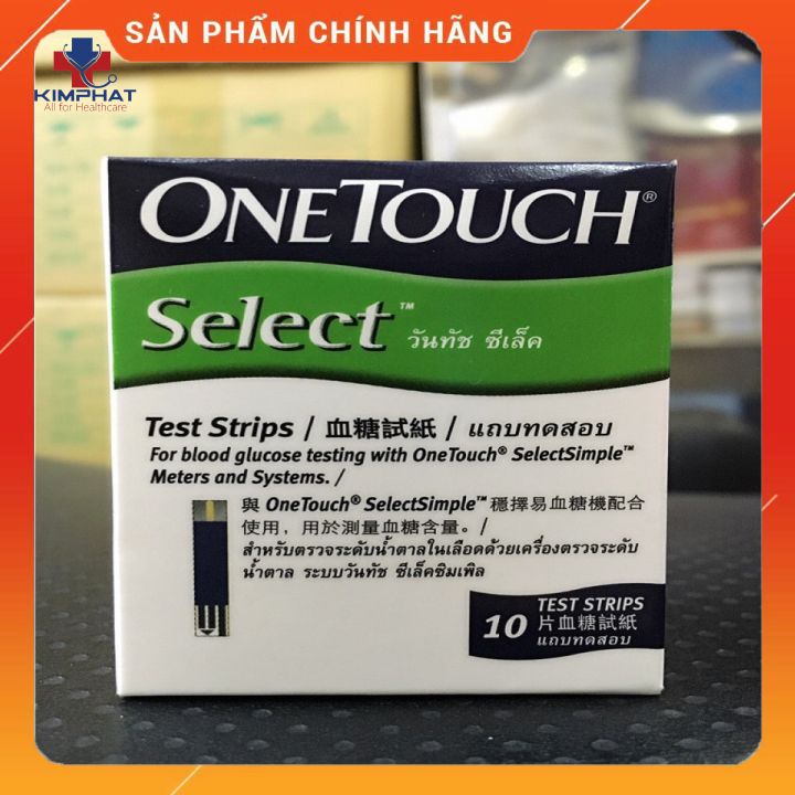 Que Thử Đường Huyết Onetouch Select [10Que]