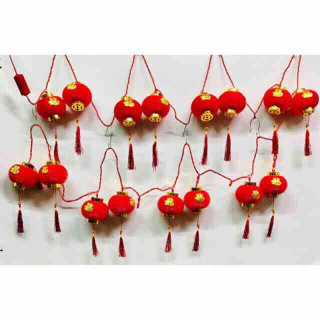 Dây đèn lồng đèn treo trang trí tết, trung thu, liên hoan, cưới hỏi