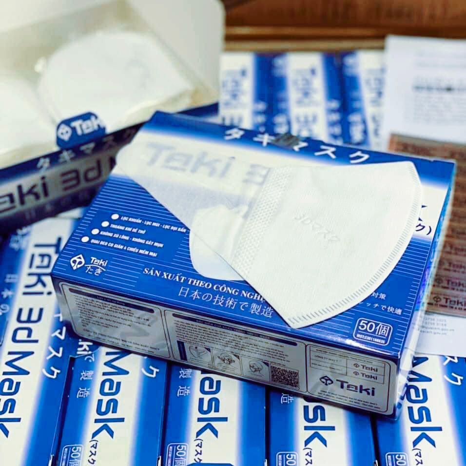 Khẩu Trang 3DTaki,Unimask,Bình Minh,Duy Quân(Hộp 50c)