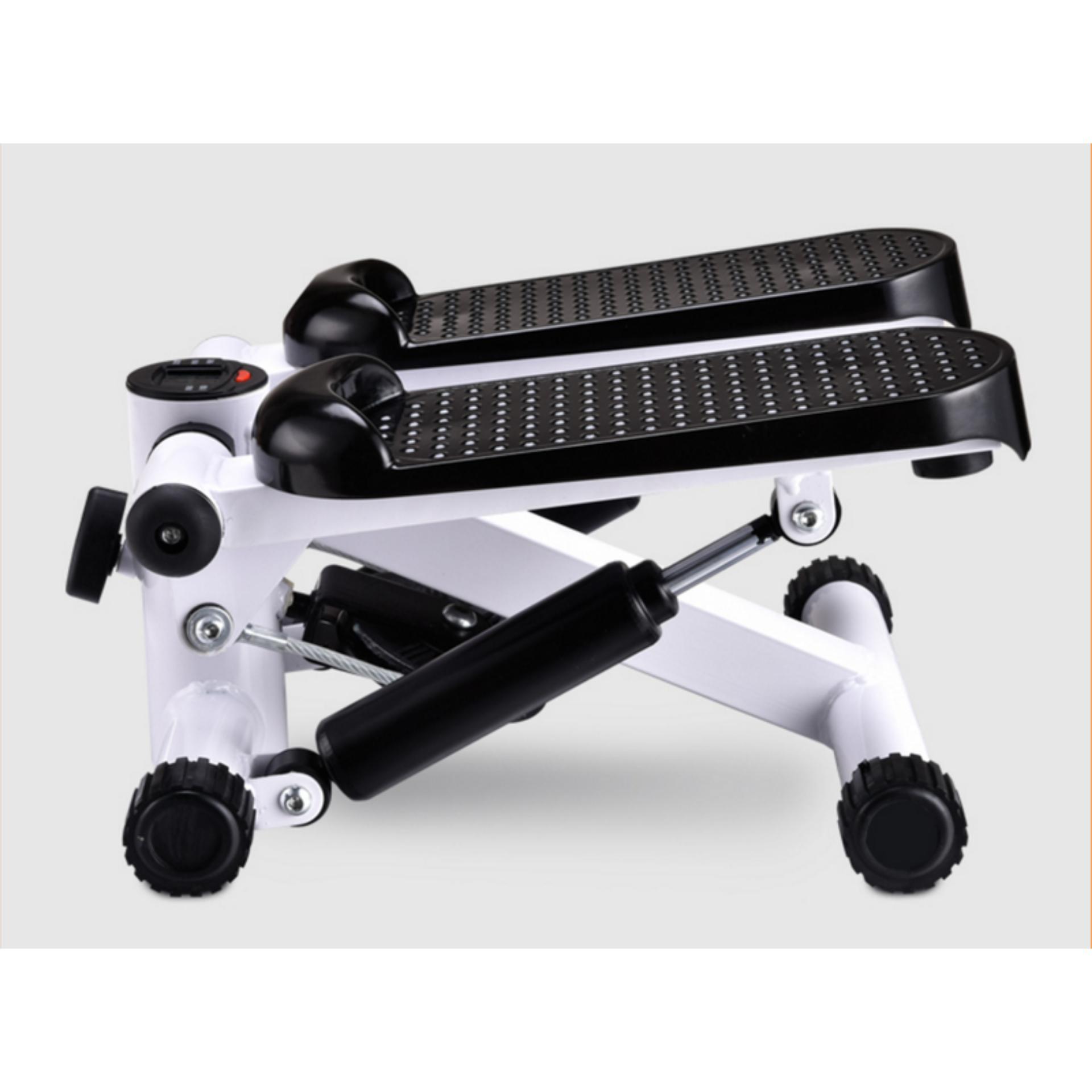 Home and Garden - Máy chạy bộ tại chỗ mini stepper, gồm dây kéo tay Cao cấp