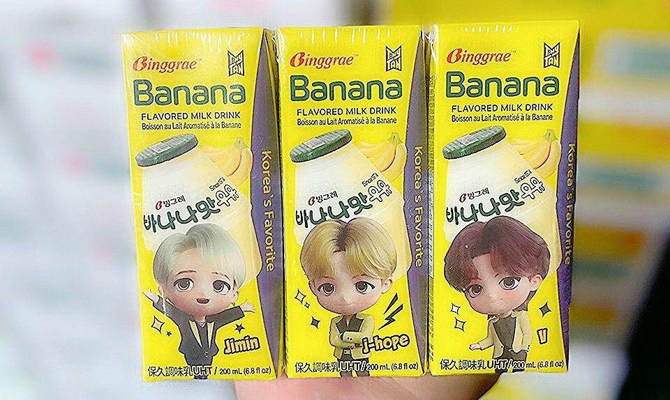 Lốc 6 Hộp Sữa Chuối Banana Milk Binggrae Hàn Quốc - Lốc 6 Hộp