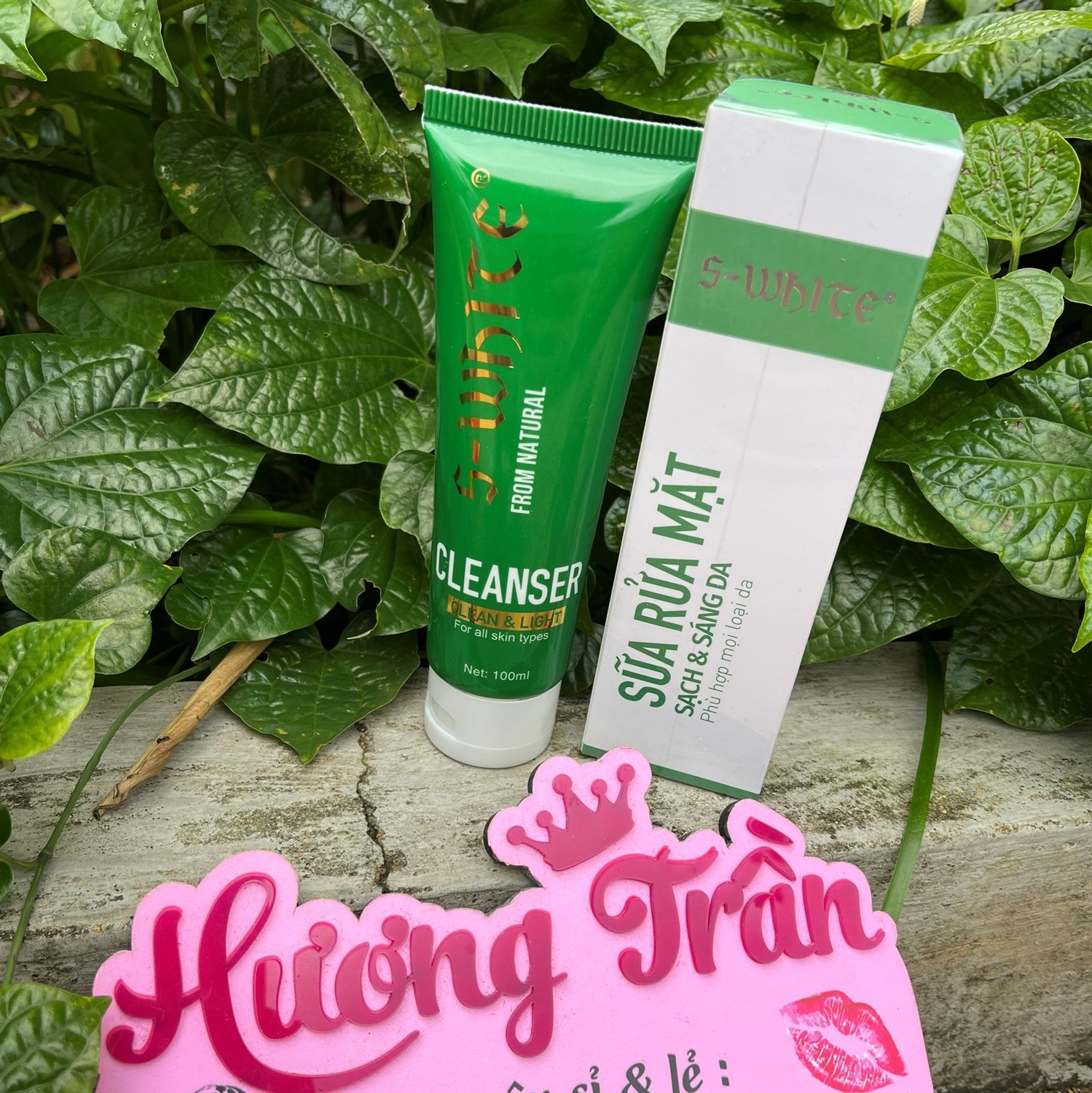 [Sữa rửa mặt làm dịu da] Sữa rửa mặt nha đam Swhite 100ml