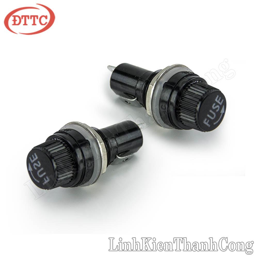 Cầu Chì 15A 250V (Vỏ + Cầu Chì 6x30mm)