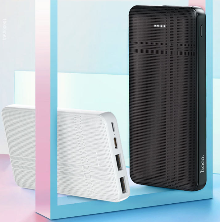 Pin Sạc Dự Phòng Hoco J48  lõi Polymer 2 Cổng USB 2.0A 10000mah