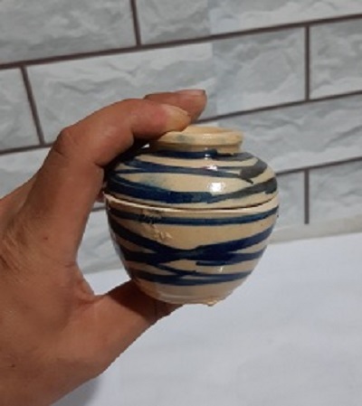 Thố sành, hủ đựng nhí 7 cm ( 5 thố )