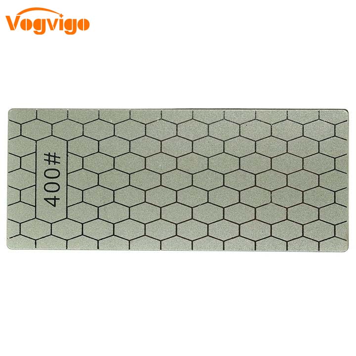 Đá Mài Dao Kim Cương 400 #1000 # Dao Mài Dao Siêu Mỏng Bề Mặt Tổ Ong Đá Mài Nhà Bếp Bộ Dụng Cụ Mài