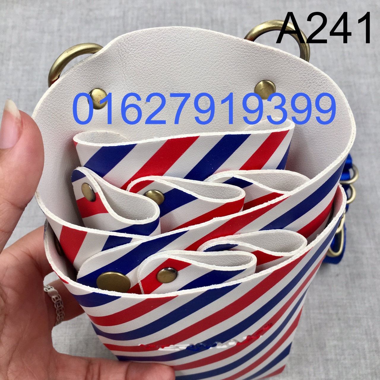Bao da đựng kéo , bóp đeo đựng kéo cắt tóc Termax A241