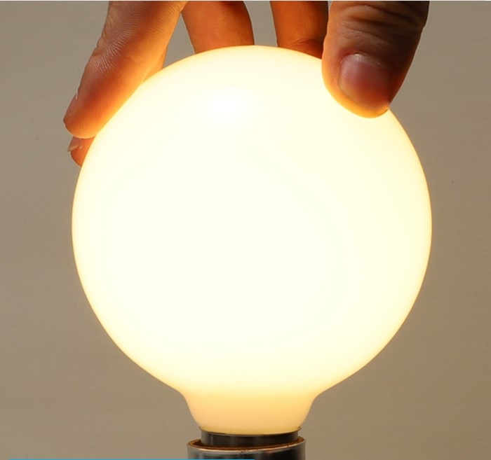 Bóng đèn led thủy tinh đục g60 5w đui e27