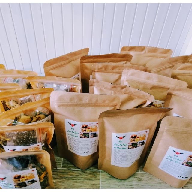 COMBO 5 SÉT ĐẦY ĐỦ TRÀ SÂM BÍ ĐAO LA HÁN QUẢ (110G/SÉT/4-5L)