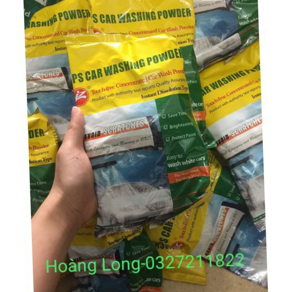 Bột Rửa Xe Không Chạm