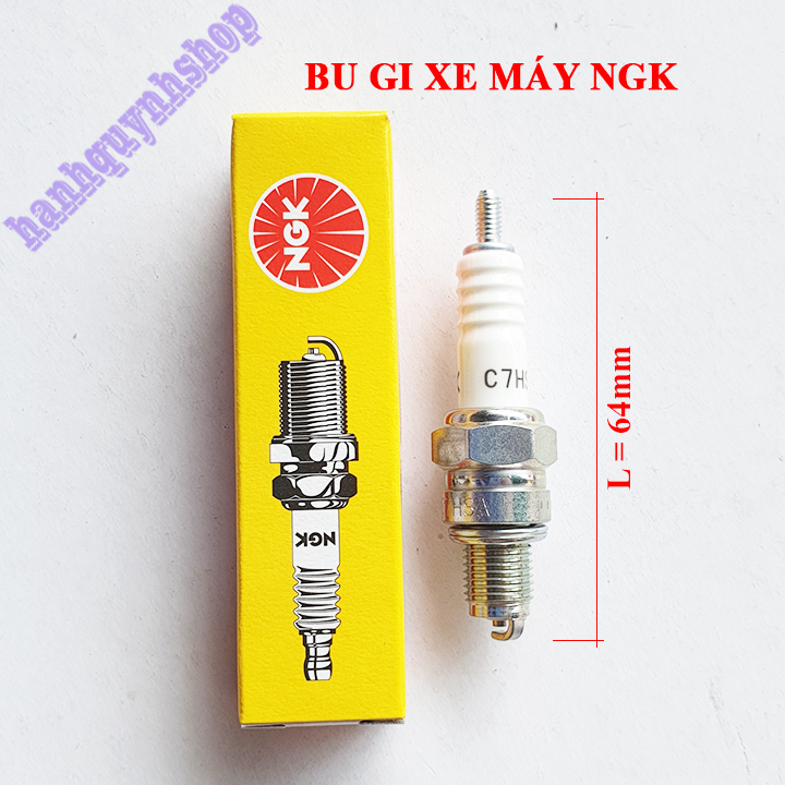 Bugi xe máy NGK C5, C6, C7, CPR6EA-9 Dream, Wave, AB, Lead, Vision, SH