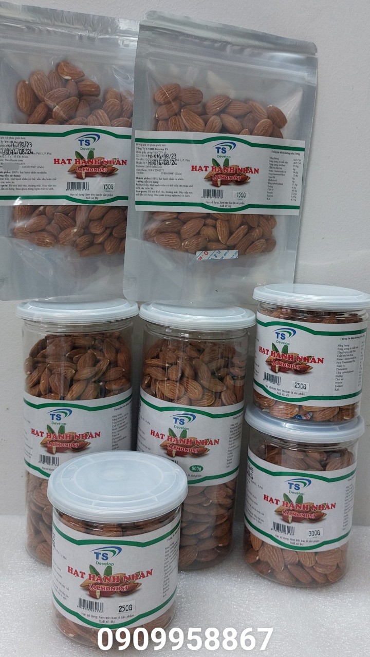 Hạnh nhân Mỹ sấy tách vỏ