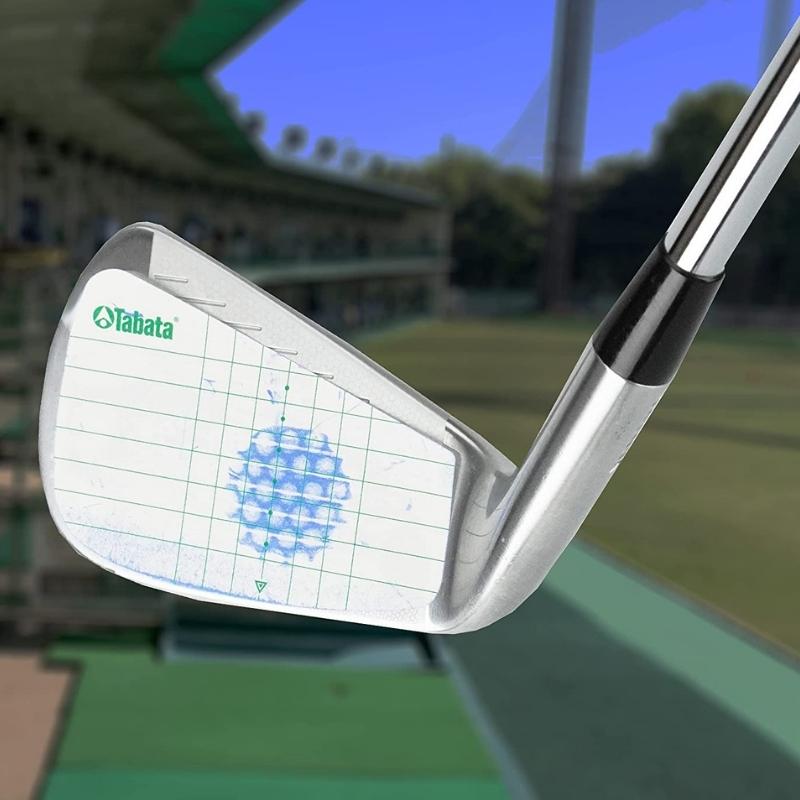 16 miếng dán mặt gậy golf cảm biến số lần đánh bóng tabata gv0334 nhật bản, golf impact maker sheet xác định vị trí đánh bóng
