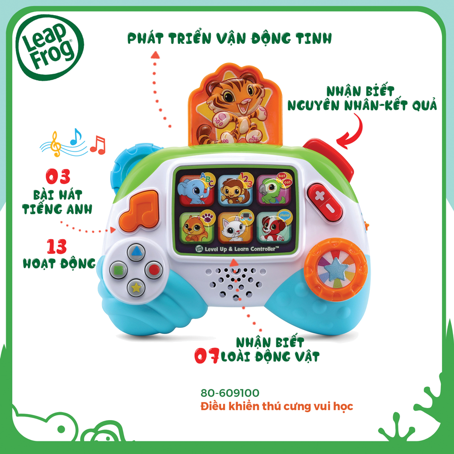 LEAPFROG Điều khiển thú cưng vui học 80-609100