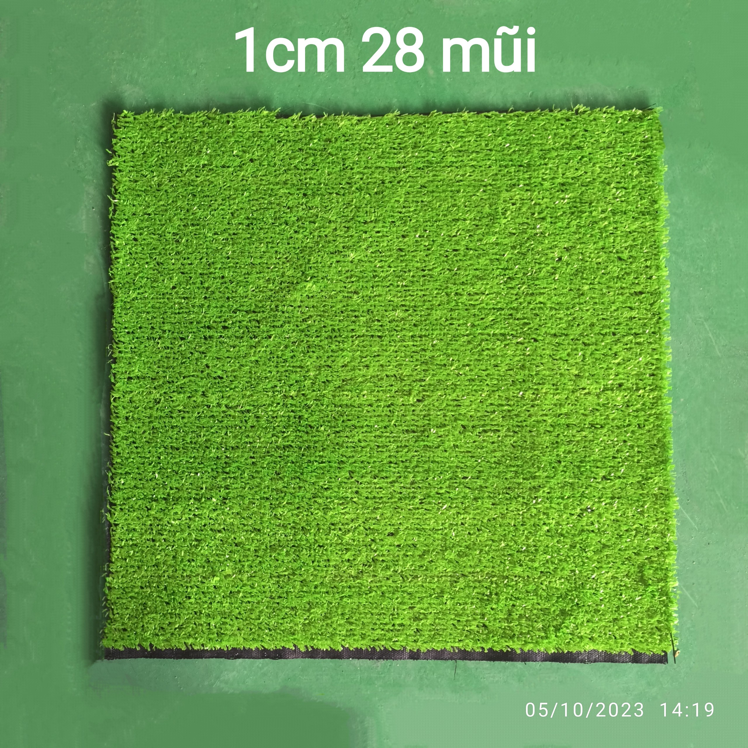 (1mét x 1mét) Thảm cỏ nhân tạo 1cm (quý khách đọc kỹ mô tả)