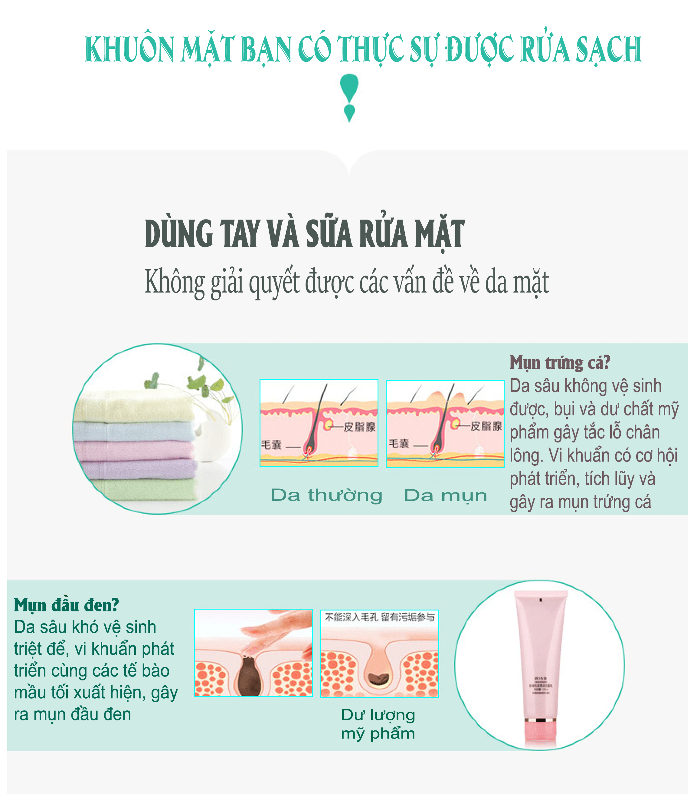 [BH 1 đổi 1] Máy Rửa Mặt AIKEDILI FACIAL SILICONE CLEANSING LIGHT THERAPHY