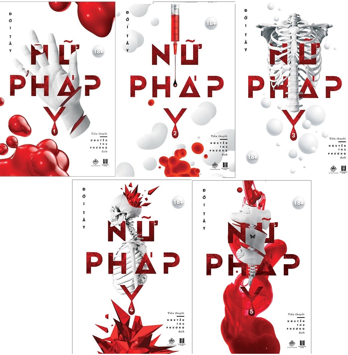 nguyetlinhbook - Trọn Bộ 5 Tập Nữ Pháp Y.