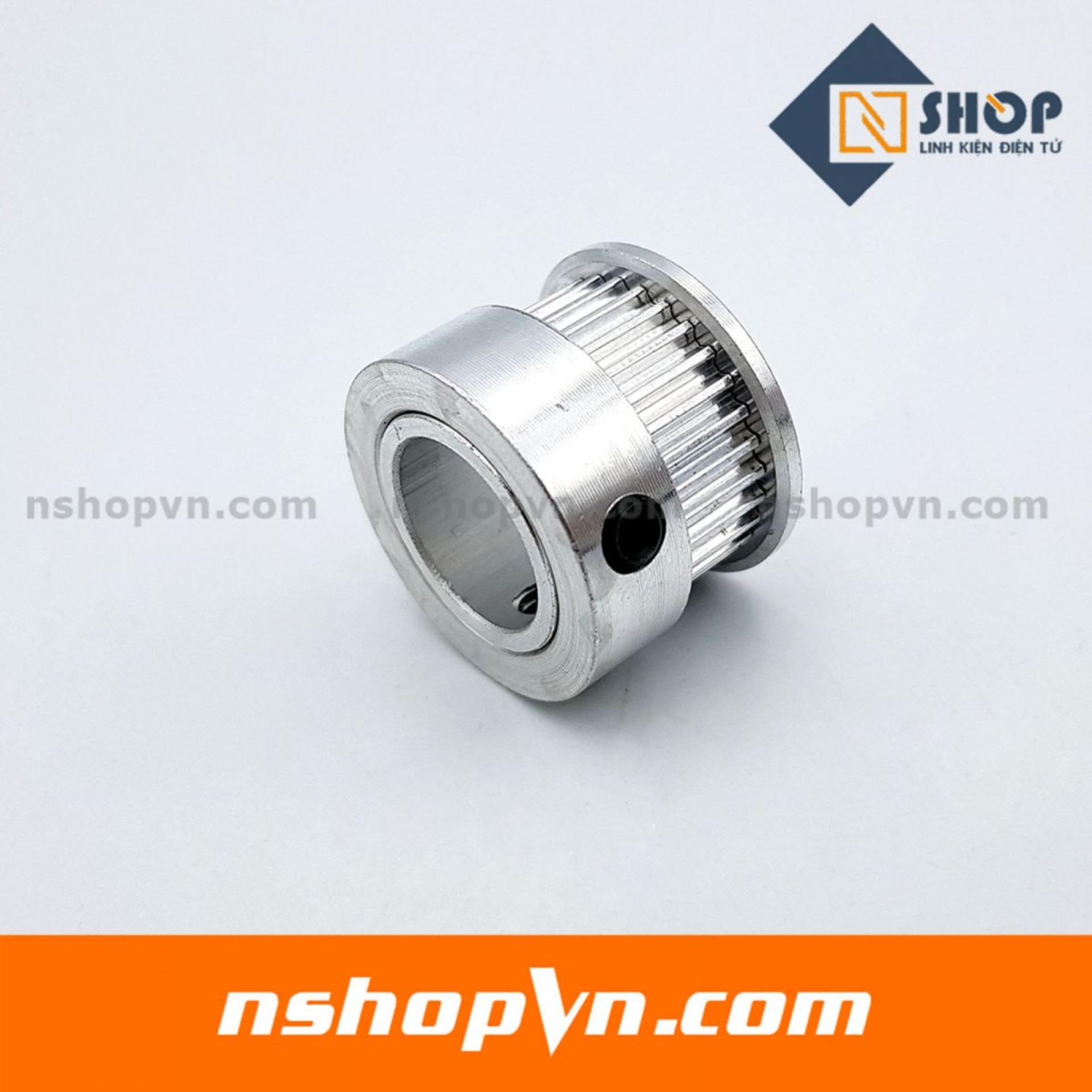 Puly GT2 30 răng trục 12mm