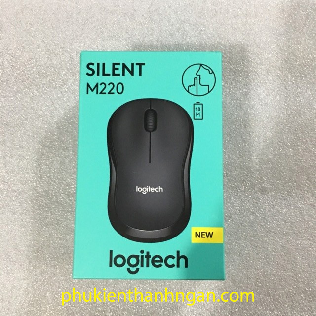 Chuột không dây Logitech Silent M220
