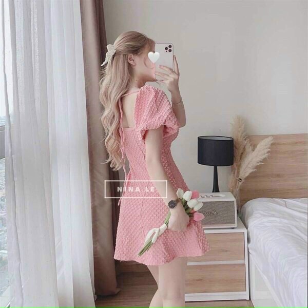 Váy đầm nữ chất liệu lụa xốp cực ky đep lun