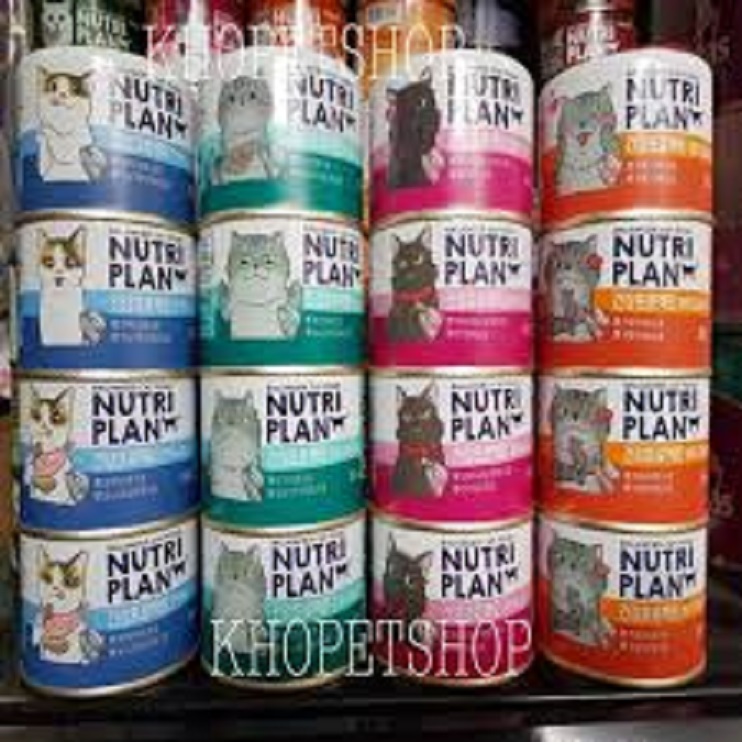 [ pate ] PATE CHO MÈO NUTRI PLAN HÀN QUỐC 160G