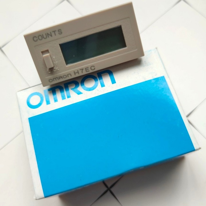 Bộ đếm counter h7ec-bvlm omron màn hình hiển thị kỹ thuật số