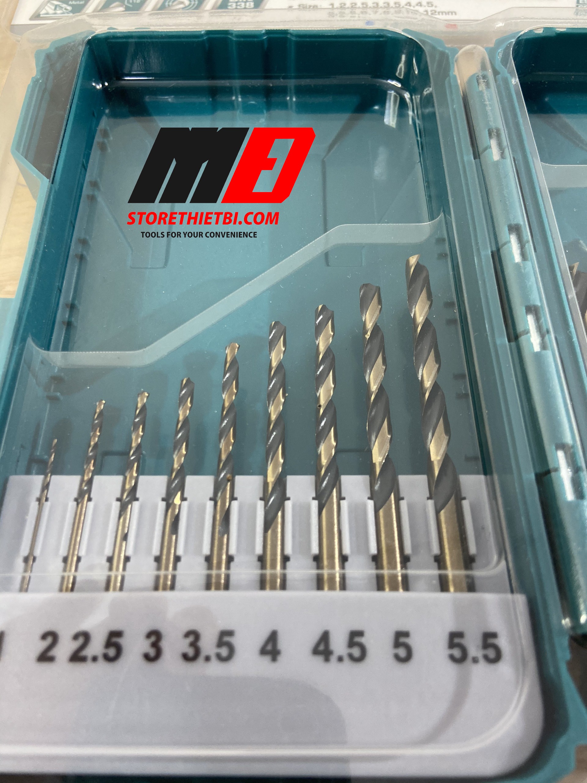 [HCM]Bộ 15 mũi khoan  HSS TACSDL51501