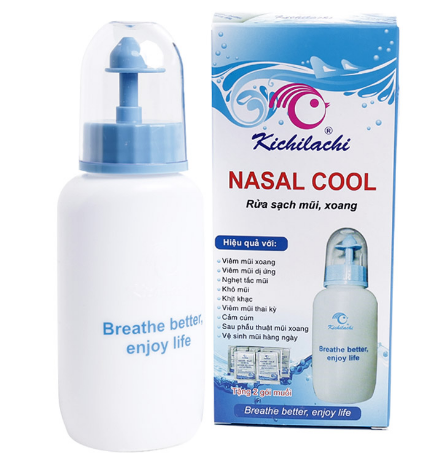 Bình Rửa Mũi Nasal Cool Kichilachi Nhật Bản