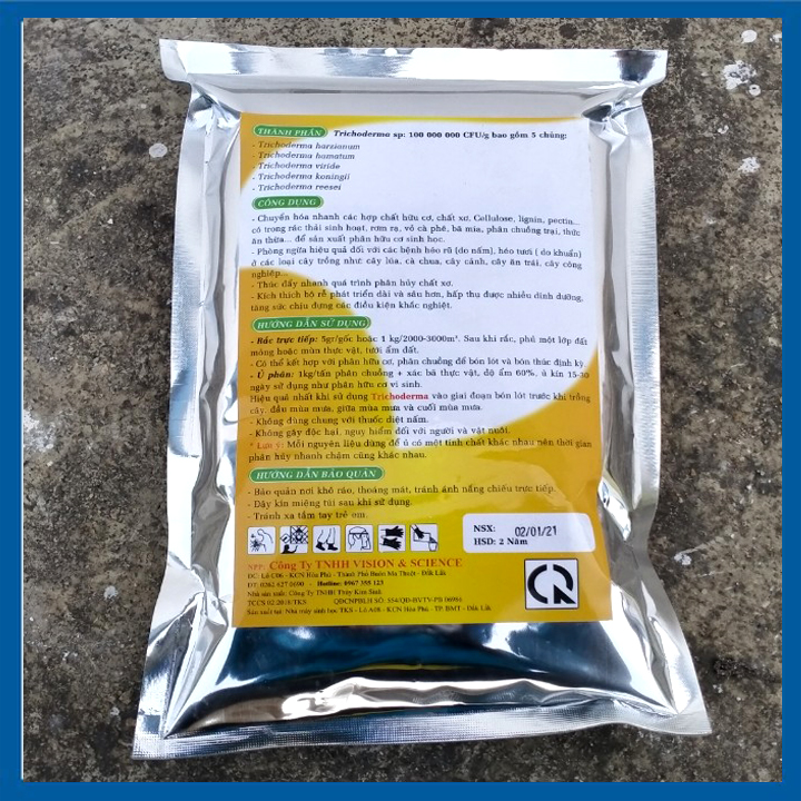 TKS - TRICHODERMA: Ủ phân Vi Sinh, Cải Tạo Đất, Phòng Nấm Bệnh