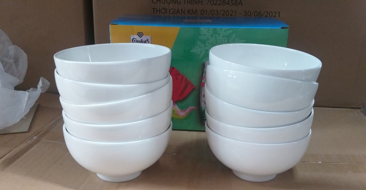 Combo 10 chén sứ cao cấp