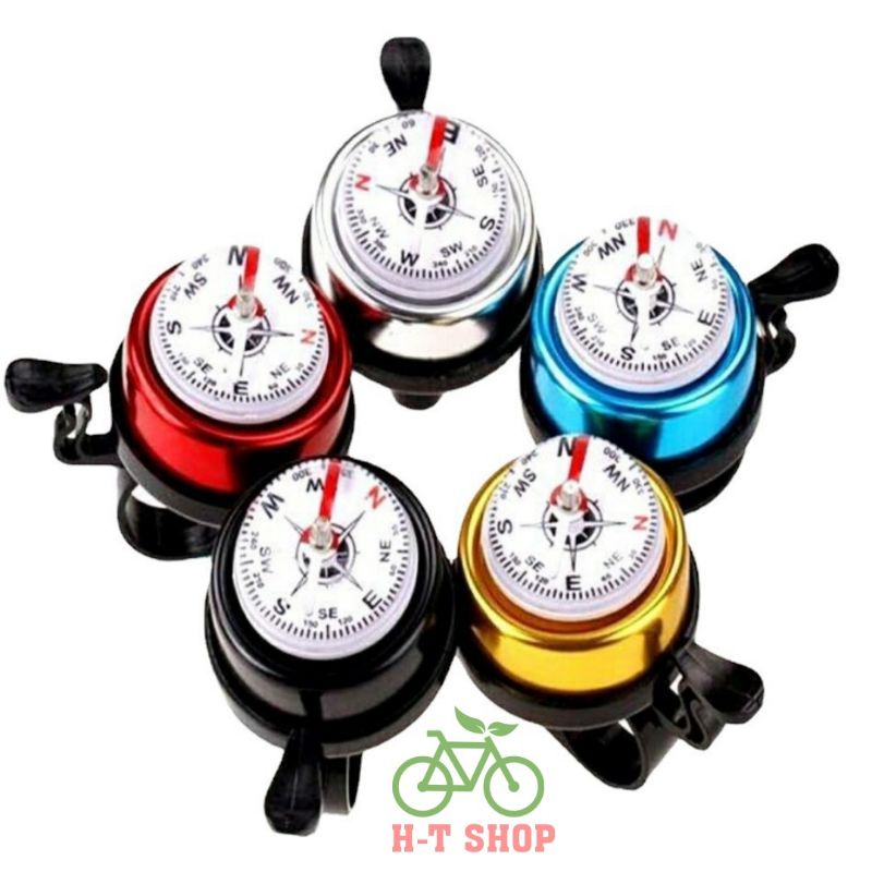 Chuông La Bàn Lớn Xe Đạp 2 in 1